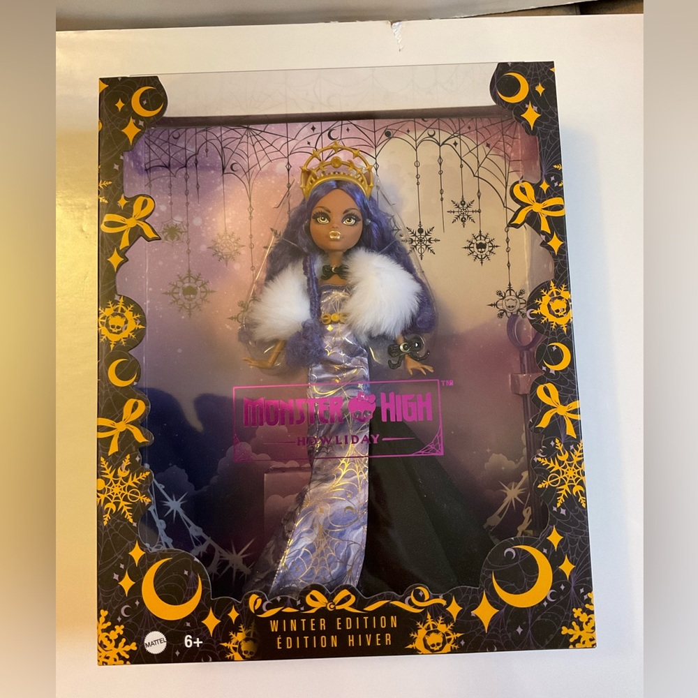Monster High Clawdeen Wolf Howliday Unopened Box
